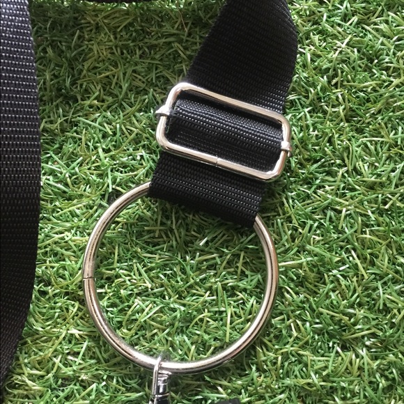 Urban outfitter black leather crossbody bag wallet - Picture 6 of 11